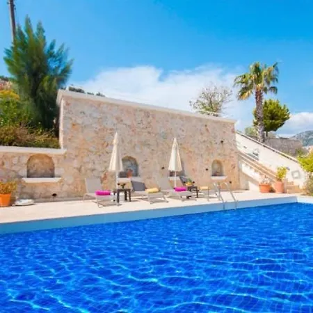Tua Kalkan / Cozy Duplex With Splendid Seaview & Pool Holiday home *